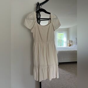 Gap cream dress